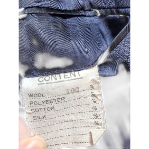 Bartolini Roma Sports Coat Men 48L Blazer Wool Double Breasted Italian - Picture 6 of 14